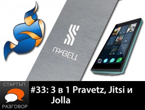 Е33: 3 в 1 Pravetz, Jitsi и Jolla с гост Иво Станков